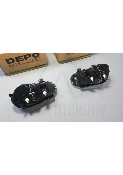 2 X Volkswagen Golf 4 1998-2004 Ön Far Sisli Sol-Sag Takim Depo 480317585