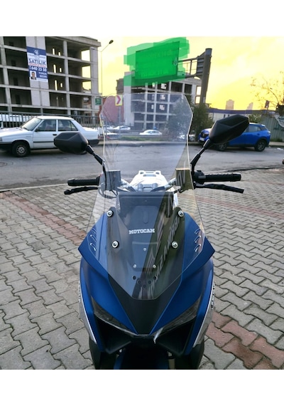 Motocam Volta Revolt Rsx7 Ön Cam 2022-2026 Model 65cm Şeffaf Renkli 4mm