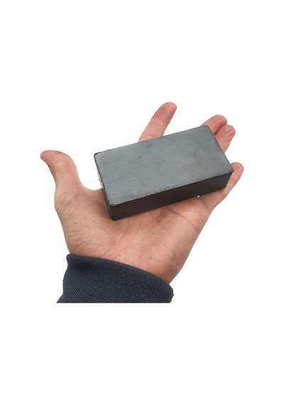 100x50x25 mm Ferrit - Seramik İşleme Mıknatıs (Y35 Kalite)