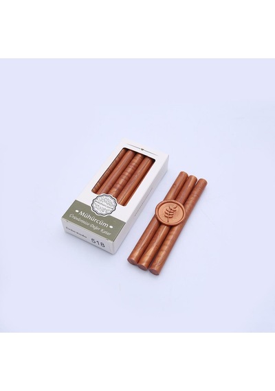 Mühür Mumu Çubuk 11mmx120mm 10 lu Paket Model: 518 BAKIR SEDEF