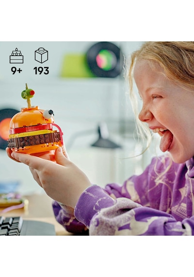 LEGO® Fortnite® Durrr Burger 77070 - 9 Yaş ve Üzeri Video Oyunu Sevenler İçin Sergilenebilir Yaratıcı Oyuncak Yapım Seti (193 Parça)