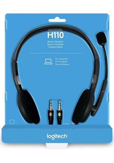 Logitech H110 Stereo Mikrofonlu Kulaküstü Kulaklık