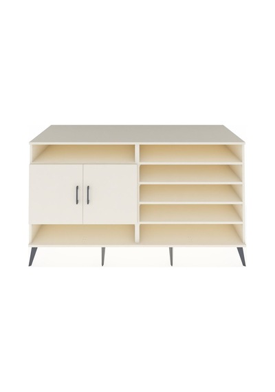 Kronos Konsol 7 Raflı 2 Kapaklı 176x59x99 Aytaşı-aytaşı/çam Aytaşı-aytaşı/çam