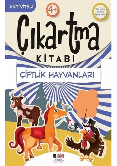 Çiftlik Hayvanları - Çıkartma Kitabı