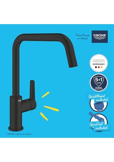 Start Quickfix Eviye Bataryası 150 Dönüş Açısı Mat Siyah 304702430 Genel