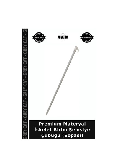 Premium Materyal İskelet Birim Şemsiye Çubuğu Sopası