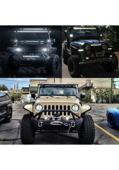 Off Road Led Bar 97 Cm 108W Beyaz Işık Slim Tek Sıra