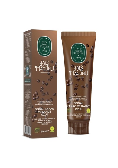 Mey İthalat Doğal Diş Macunu 90 Gr Kakao & Kahve Özlü Renkli