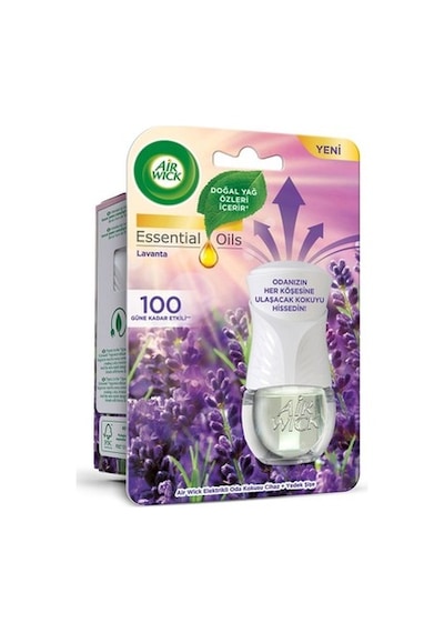 Lavanta Oda Kokusu Elektrikli Kit 1 Adet Cihaz + Yedek Şişe Acıbadem