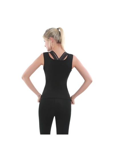 Multiflexpro Termal Atlet Kadın Siyah Termal Terletici Neopren