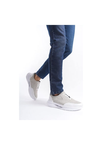Mubiano Hakiki Deri Mbkry301-bj Erkek Bej Sneaker & Spor Ayakkabı Bej