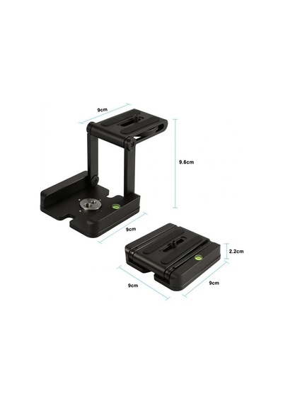 Ayex Tilt Z Quick Release Plate- Katlanabilir Z Tilt Plate