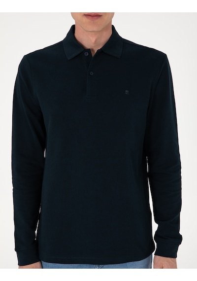 Pierre Cardin Erkek Lacivert Sweatshirt 50314048-vr033 Lacivert