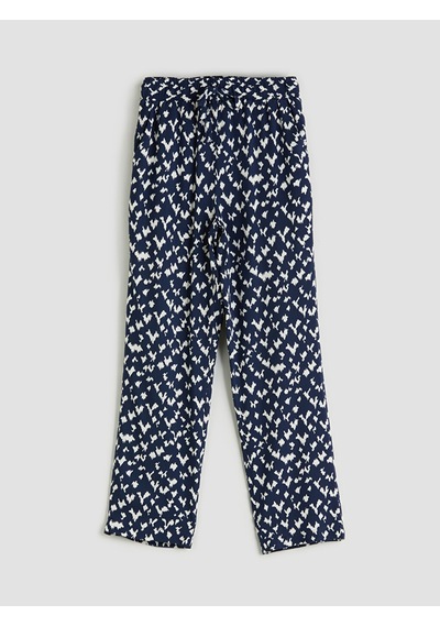 Lcw Comfort Lacivert Beli Lastikli Havuç Kesim Kadın Pantolon