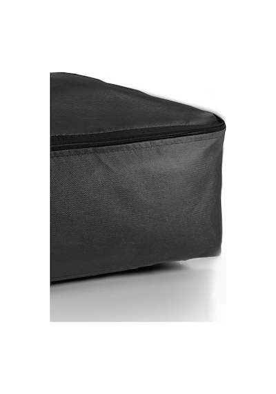 3'lü Set 53x44x20 Cm Home Organizer Çekyat & Baza Altı Düzenleyici Hurç Siyah