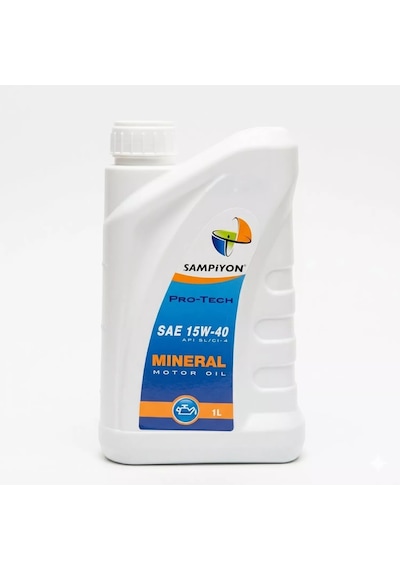 Şampiyon Pro-tech 15W-40 Mineral Motor Yağı 1 L