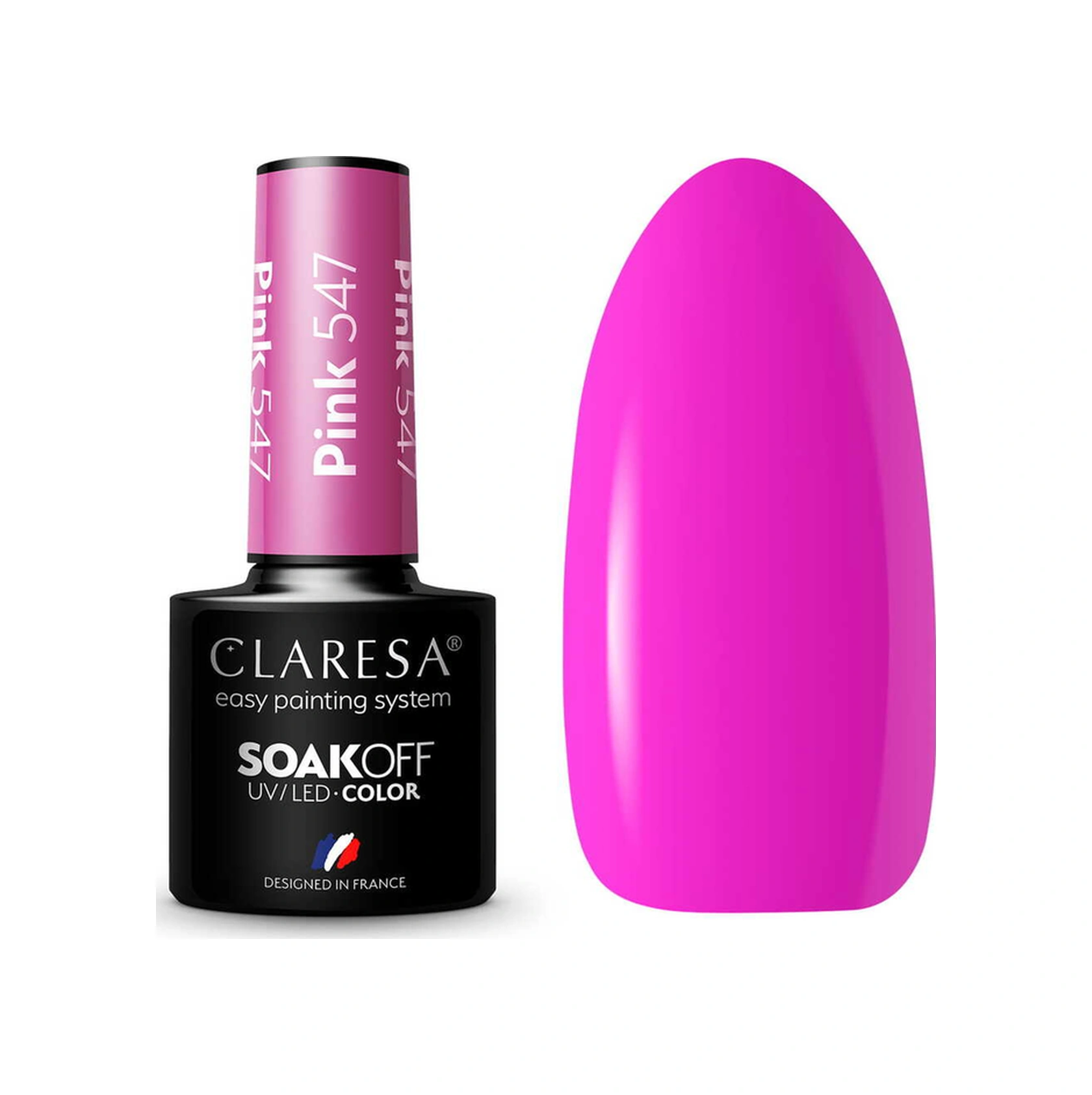 Claresa Kalıcı Oje Pink 547 Yoğun Pembe 5gr