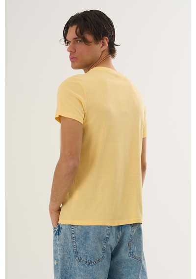 Alexandergardi Alexandergardı Baskılı T-shirt Sarı