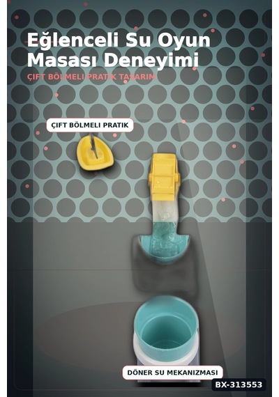 Ayarlanabilir Bacaklı 82 Cm Kum Ve Su Oyun Masası - 24 Ay+ Çocuklar İçin Çift Bölmeli Bx-313553 Diğer Ayarlanabilir Bacaklı 82 Cm Kum Ve Su Oyun Masası - 24 Ay+ Çocuklar İçin Çift Bölmeli Bx-313553 Diğer