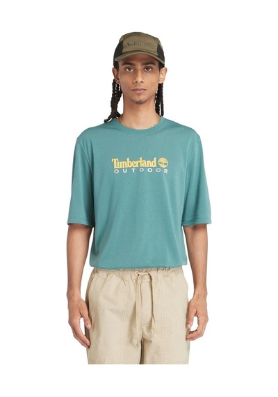 Timberland Uv-protectıon Outdoor Graphıc Tee Erkek T-shirt Tb0a5sfxcl61 Çok Renkli