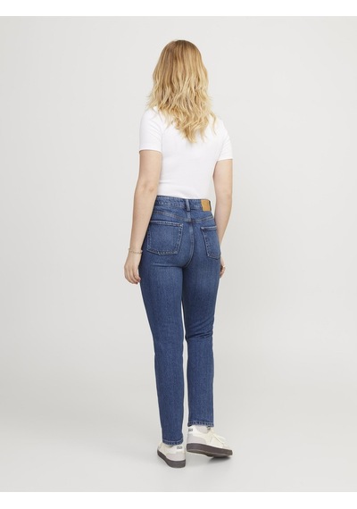 Jjxx Yüksek Bel Mom Fit Kadın Kot Pantolon 12203837 Mavi