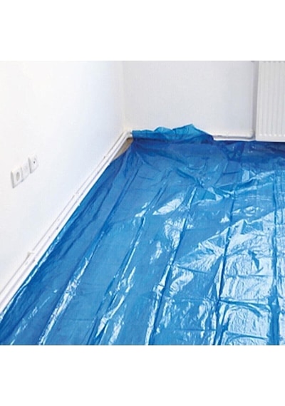 3 Adet Branda Örtü Boyacı Naylonu – Eşya & Zemin Koruma (4x5 m / 20 m²)