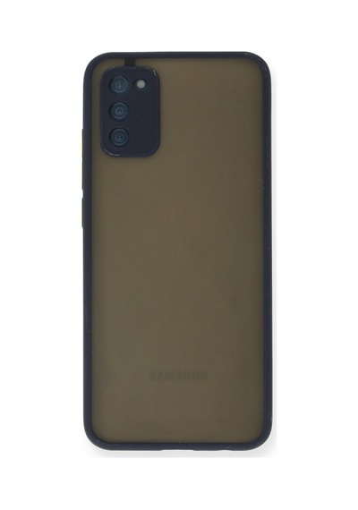 Samsung Galaxy Uyumlu - A02s Kılıf Montreal Silikon Kapak - Lacivert