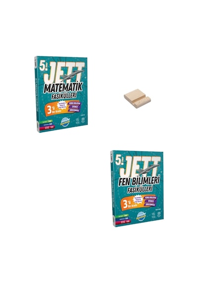 5. Sınıf Jett Matematik Ve Fen Bilimleri Fasikülleri