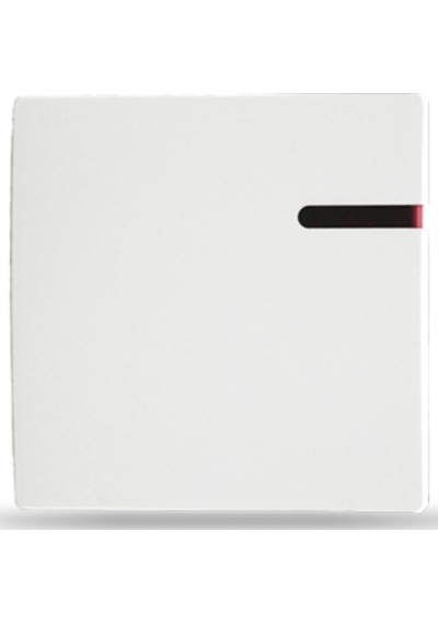 DAHİLİ SİREN IS210, Tek Kırmızı Ledli, Tamper Switch, Beyaz ABS p