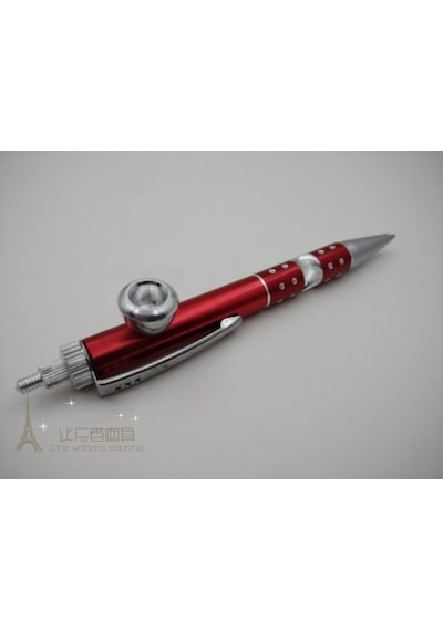 Tükenmez Kalem & Metal Pipe Birarada Süper  Pipo