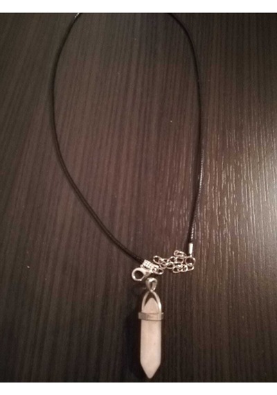 Doğal Taş Ve Kolye Set Reiki Yoga Şans Enerji Kolyesi Kirlibeyaz - 285430342 Kirlibeyaz