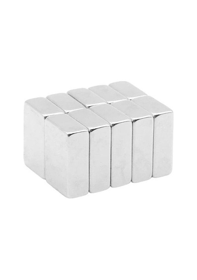 5 Adet Neodyum Mıknatıs Dikdörtgen, 15x10x5 Mm, Güçlü Magnet