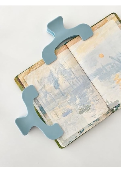 Açık Mavi Çok Fonksiyonlu Kitap Ve Defter Klipsi / Sayfa Tutucu / Journal Ve Scrapbook Yardımcısı / Bebe Mavisi