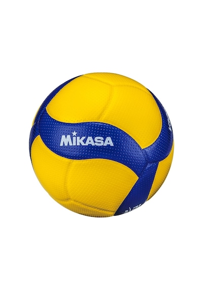 Mikasa V300W No 5 FIVB Onaylı Yapıştırma Voleybol Topu Mavi Sarı Mavi - Sarı