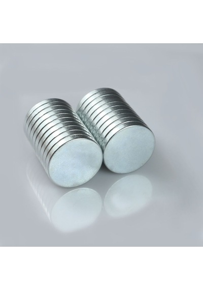 12x2mm Neodyum 50 Adet Yuvarlak Güçlü Mıknatıs