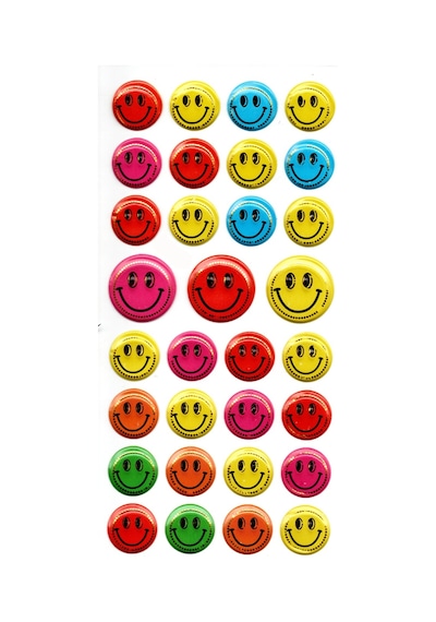 Sticker Kabartmalı Stiker Defter, Planlayıcı Etiket Limyl-034 - 17x9 Cm - Gülenyüz
