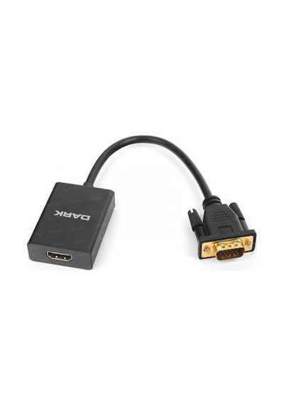 Dark Dk Hd Avgaxhdmı2 Vga Hdmı Aktif Dönüştürücü Sesli