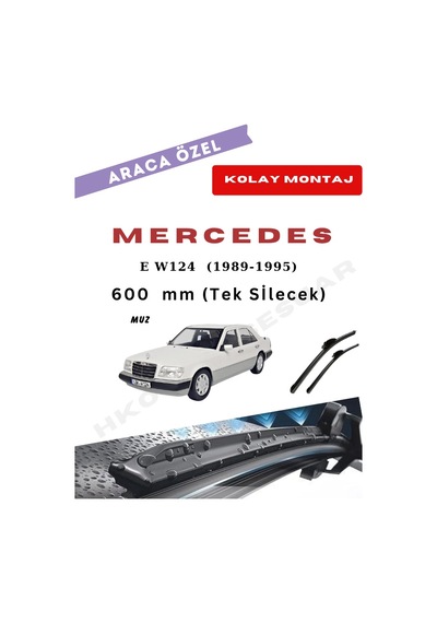 Mercedes E W124 Tek Silecek 1989-1995