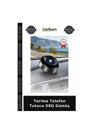 Delux Serisi Torima Telefon Tutucu X8q Gümüş Taşınabilir Stant Ofis Aparatı