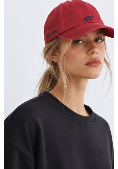 UCLA Bea Bordo Baseball Cap Nakışlı Standard Fit Unisex Şapka