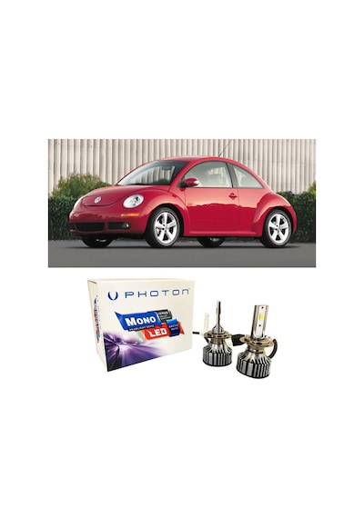 Vw Beetle Kısa Far Ampulü H7 Mono Yeni Seri Beyaz 2005-2010