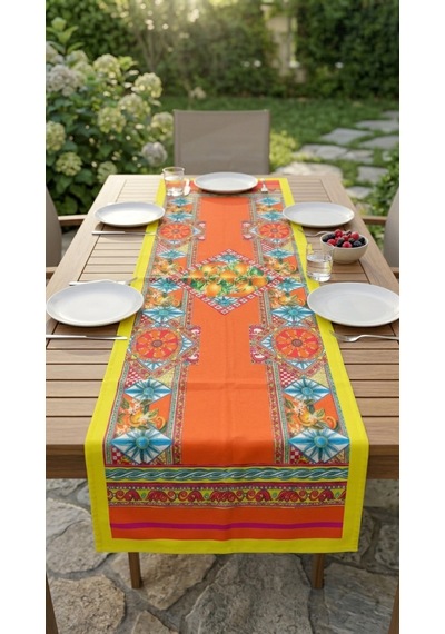 Solara Limone Runner Çok Renkli