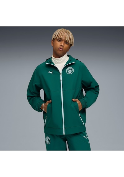 Puma Manchester Cıty Pumatech Erkek Dokuma Ceket 782669 27 Yeşil