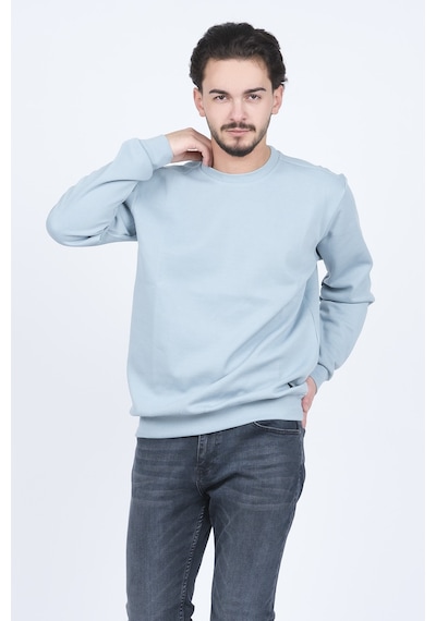 Metropolitan Erkek Bisiklet Yaka Sweatshirt 62422106 Turkuaz