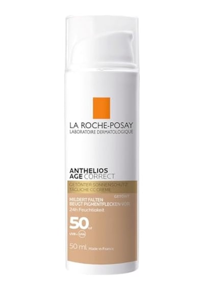 La Roche-posay Anthelıos Age Correct Tinted Cream Uv Kaynaklı Yaşlanma Karşıtı Renkli Güneş Koruyuculu Krem 50 Ml