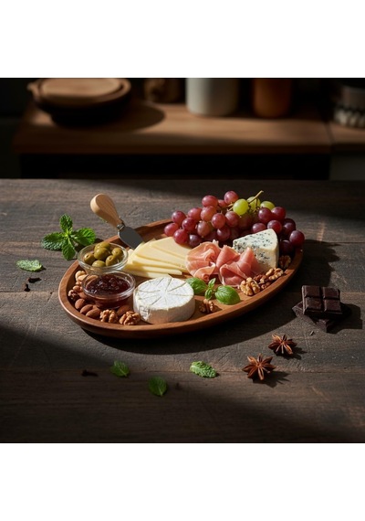 Akasya Ağacı Oval Sunum Tabağı 28x18 Cm Yükseltilmiş Kenarlı Doğal Ahşap Servis Tepsisi Kahve, Peynir Ve Atıştırmalık Sunumları İçin Çok Renkli Akasya Ağacı Oval Sunum Tabağı 28x18 Cm Yükseltilmiş Kenarlı Doğal Ahşap Servis Tepsisi Kahve, Peynir Ve Atıştırmalık Sunumları İçin Çok Renkli