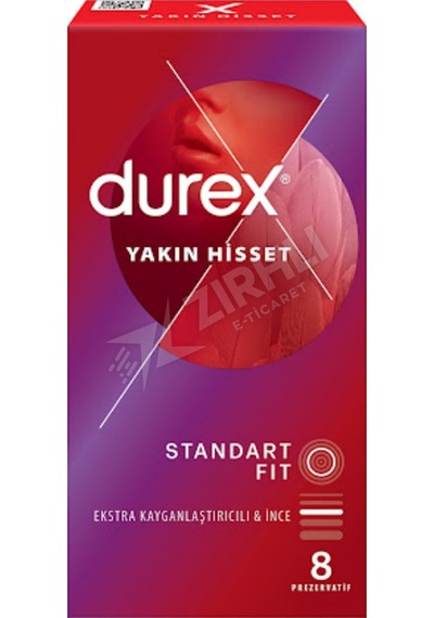 5 Adet Durex Yakın Hisset 8'li