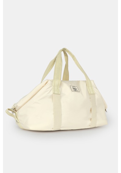 İcone Bag Icone Mat İçin Fermuar Kapamalı Yoga, Pilates, Fitness ,gym Spor Çantası Bej