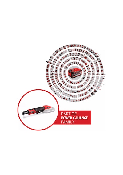 Einhell TE-RW 18/60 Li  - Solo Akülü Cırcır Kol Somun Sıkma (Akü ve Şarj Hariç) - 4514320