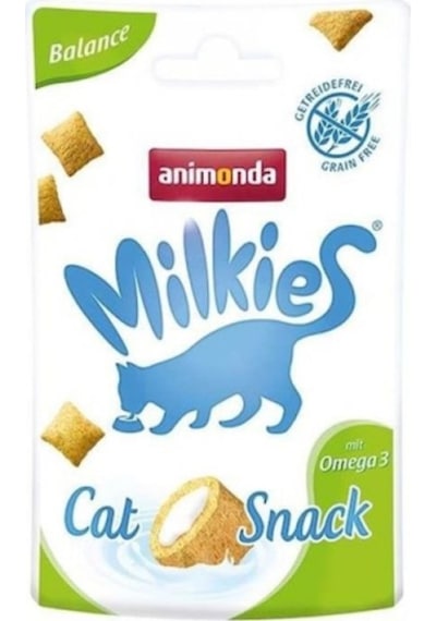 Animonda Milkies Balance Mit Omega 3 Tahılsız Kedi Ödülü 30 G